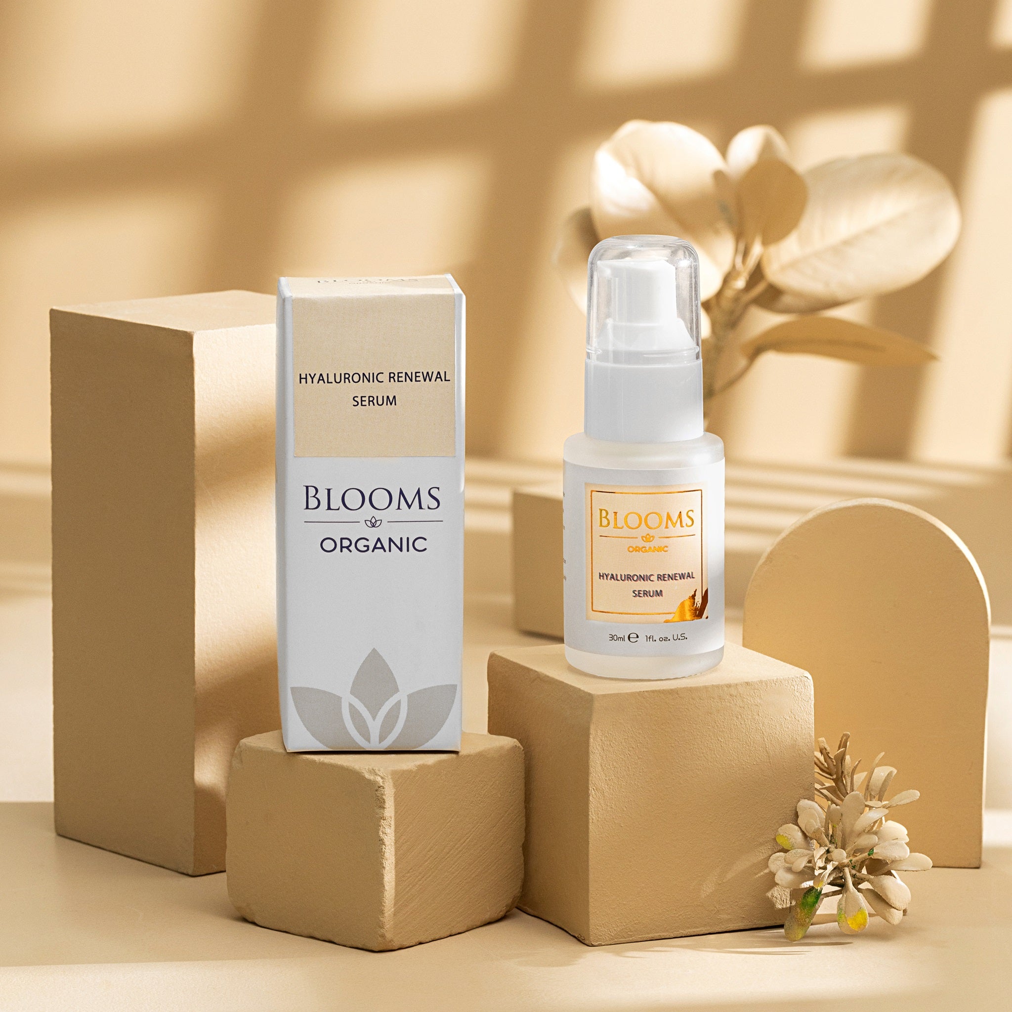 Nutra Cure Hyaluronic Renewal Serum Packaging
