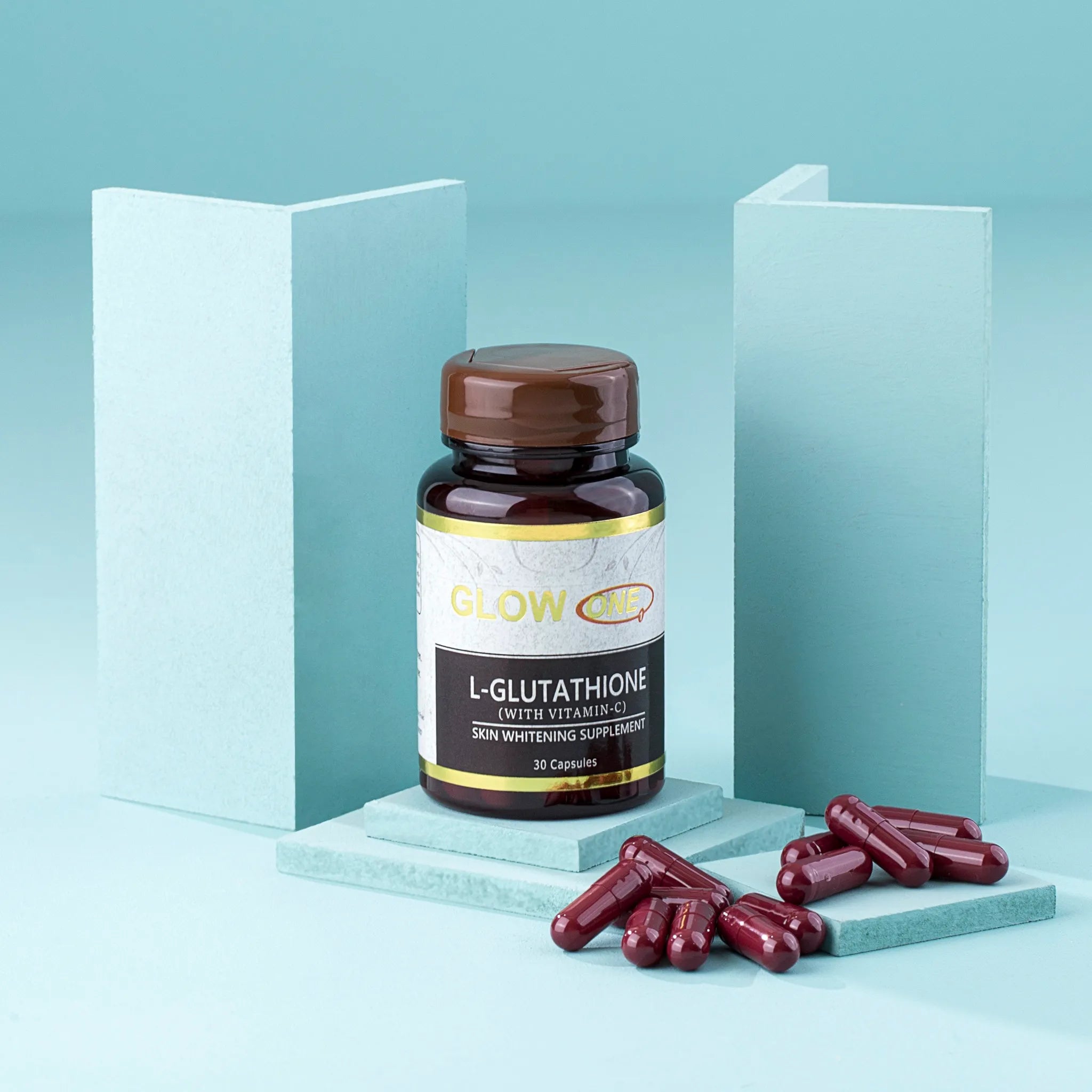 Nutra Cure GlowOne 500mg L-Glutathione with 75mg Vitamin C