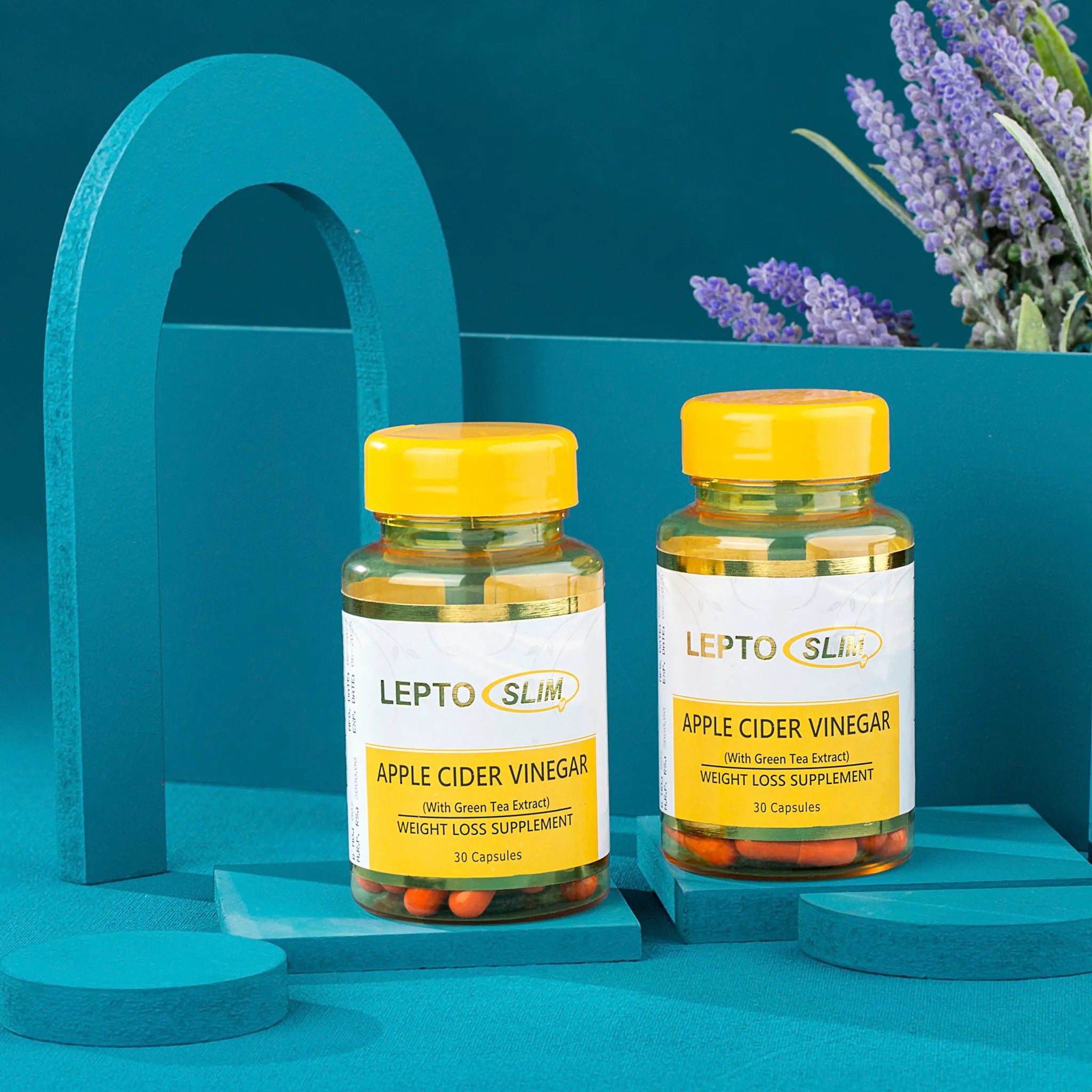 Lepto Slim Apple Cider Vinegar capsules value bundle discount pack of 2 in Pakistan