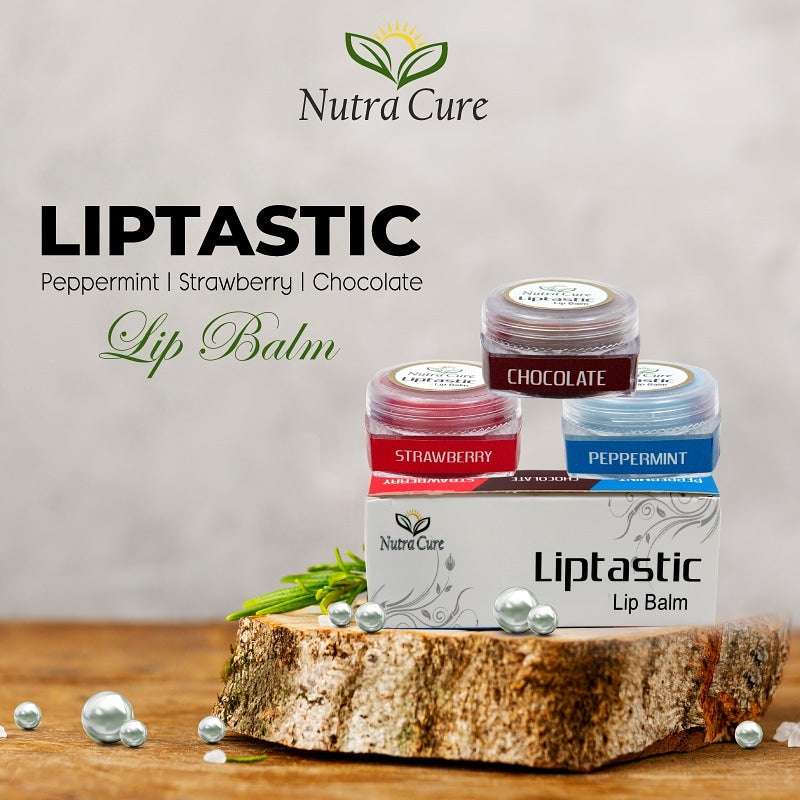 Liptastic hydrating lip balm 3-pack for chapped and dark lips in Pakistan - Nutra Cure